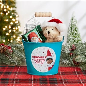 The Elf on the Shelf® Personalized Mini Metal Bucket-Turquoise - 44043-T