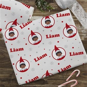 The Elf on the Shelf® Personalized Wrapping Paper Roll - 18ft Roll - 44045-L