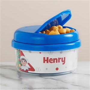 The Elf on the Shelf® Tree Personalized Toddler 12 oz. Snack Cup- Blue - 44151-B