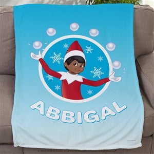 The Elf on the Shelf® Snowball Personalized 30x40 Fleece Blanket - 44162-SF