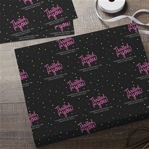 Congratulations Personalized Wrapping Paper Sheets - 44210-S