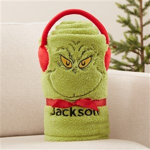 The Grinch Personalized 50x60 Fleece Blanket - 44240