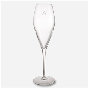 Engraved Luigi Bormioli Monogram Atelier Champagne Flute - 44269