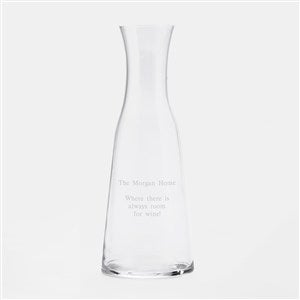 Engraved Luigi Bormioli Entertaining Atelier Carafe - 44299