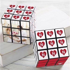 Tic Tac Toe Love Personalized Photo Rubik's® Cube - 44462