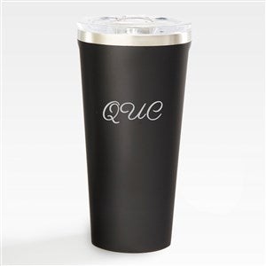 Corkcicle Engraved Monogram 16oz Tumbler - Black - 45146-MB