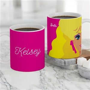 Barbie Personalized Coffee Mugs - White - 11 oz - 45375-S