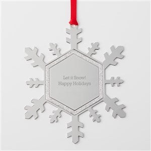 Snowflake Ornaments * sparkle living blog