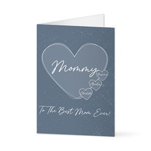 A Mother's Heart Personalized Greeting Card - 45859