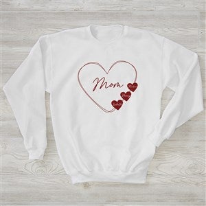 A Mother's Heart Personalized Hanes® Ladies Crewneck Sweatshirt - 45863-WS