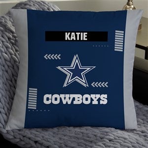 NFL Dallas Cowboys Classic Personalized 18quot; Throw Pillow - 46464-L