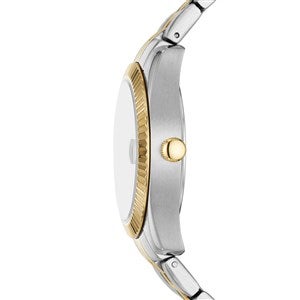 Engraved Fossil Scarlette Watch Bracelet Set