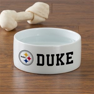 NFL Pittsburgh Steelers Personalized Dog Bowl - Small - 46930-S