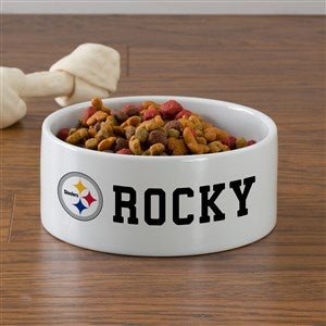 NFL Pittsburgh Steelers Personalized Dog Bowl - Large - 46930-L