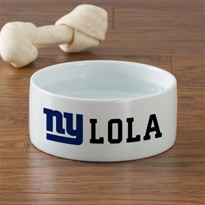 NFL New York Giants Personalized Dog Bowl - Small - 46931-S