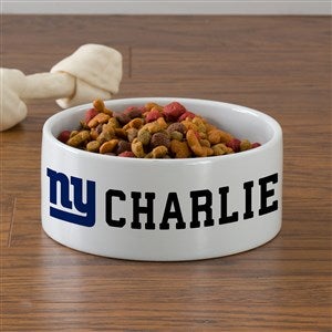 NFL New York Giants Personalized Dog Bowl - Large - 46931-L