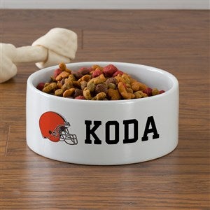 NFL Cleveland Browns Personalized Dog Bowl - Large - 46942-L