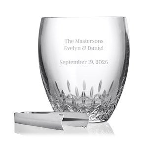 Engraved Waterford Lismore Ice Bucket - 47122