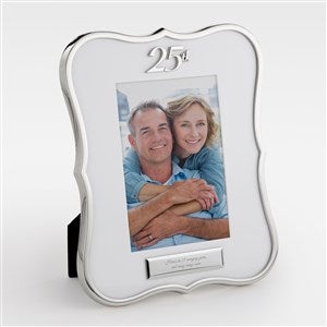 Engraved 25th Anniversary Picture Frame - 47195