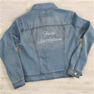 Write Your Own Embroidered Jean Jacket - 47318