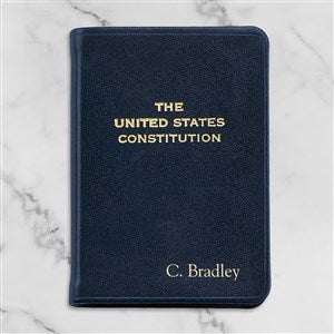 Personalized Mini United States Constitution - Navy - 47321D-N