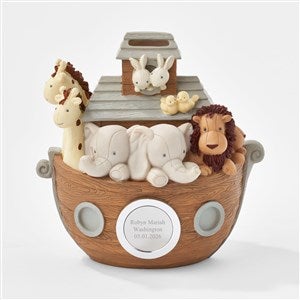 NOAH ARks c＆p 159cm 24-25 Engraved Noah's Ark Resin Coin Bank