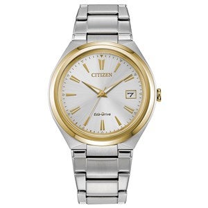 Engraved Citizen Eco Drive 35mm Two-Tone Watch - 47631