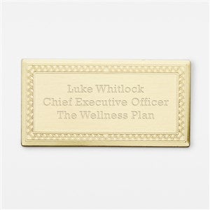 Engraved Aluminum Plate - 47867