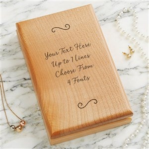 Write Your Own Personalized Jewelry Box - 47957