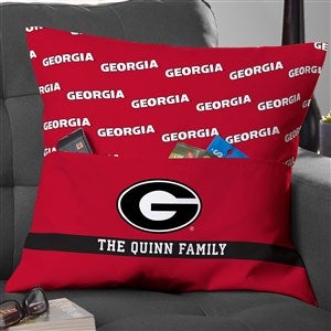 NCAA Georgia Bulldogs Personalized Pocket Pillow - Large - 48273-L