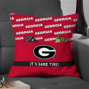 NCAA Georgia Bulldogs Personalized Pocket Pillow - Small - 48273-S