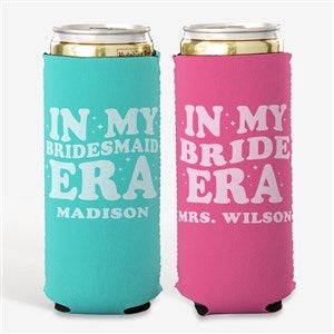 In My Bridal Party Era Personalized Slim Can Cooler - 48657