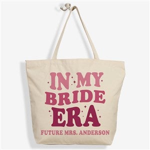 In My Bridal Party Era Personalized Canvas Tote Bag- 19