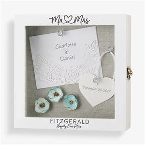 Infinite Love Wedding Engraved Shadow Box - 49319