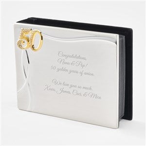 Engraved Golden 50th Anniversary Album - 49933