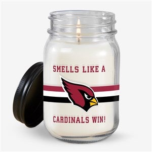 NFL Arizona Cardinals Personalized Farmhouse Candle Jar - 50144