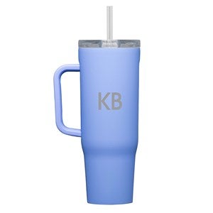 Engraved Corkcicle Monogram 40oz Cruiser in Periwinkle - 50217