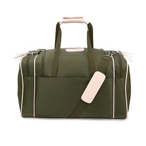 Debossed Green Nylon Duffle Bag - 50551