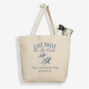 Social Club Personalized Canvas Tote Bag- 19