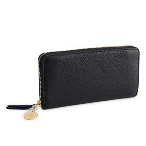 Vera Bradley Leather Continental Wallet Moonless Night - 52162