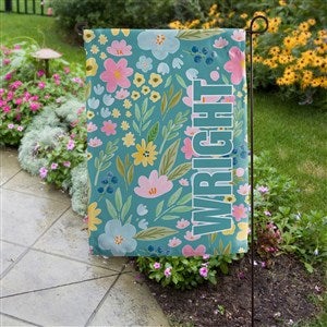 Spring Bloom Personalized Garden Flag - 52383