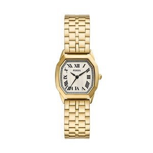 Engraved Fossil Harlow Gold-Tone Watch - 52444