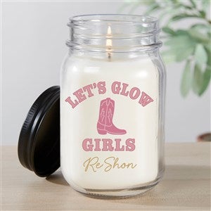 Kittenish Personalized Lets Glow Girls Candle - 52511