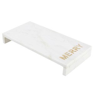 Marble quot;Merryquot; Serving  Charcuterie Board - 52525