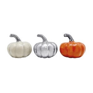 Mariposa Pumpkin Napkin Weight Set of 3 - 52530