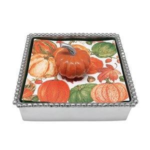 Mariposa Orange Pumpkin Napkin Weight - 52532