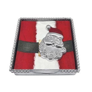 Mariposa Smiling Santa Napkin Weight - 52536