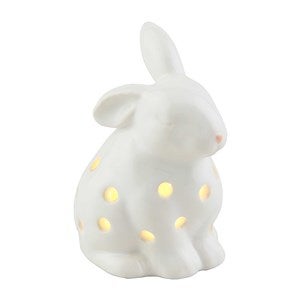 Ceramic Bunny Light-Up Sitter for Serveware - 52707
