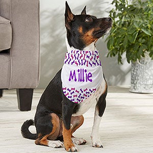 Designer Pooch Personalized Dog Bandana - Medium - 5279-M