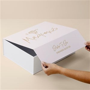 Kittenish Personalized Bridal Gift Box with Name - 12x15 - 52935-L